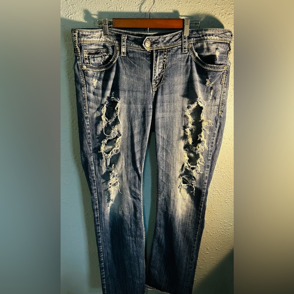 Silver jeans size 18
